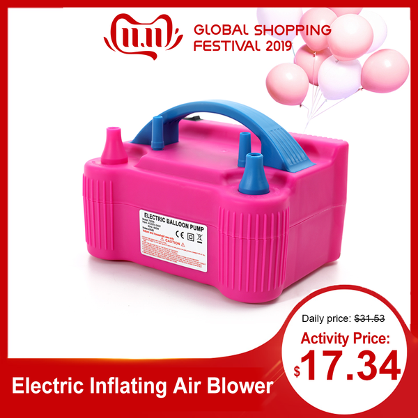 110v/220v electric high power inflating two nozzle air blower fast portable inflatable tool electric balloon inflator pump
110v/220v electric high power inflating two nozzle air blower fast portable inflatable tool electric balloon inflator pump