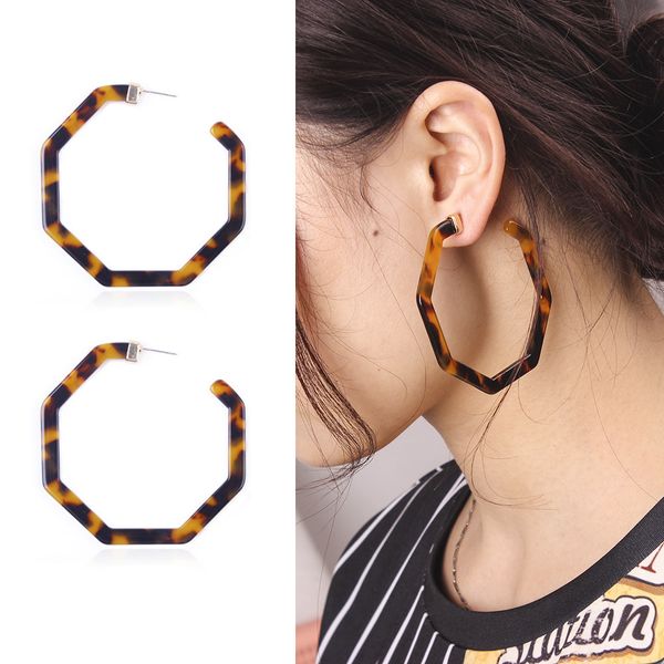 new popular earrings european and american cool versatile acetate plate earrings geometric acrylic earrings, Golden
new popular earrings european and american cool versatile acetate plate earrings geometric acrylic earrings, Golden
