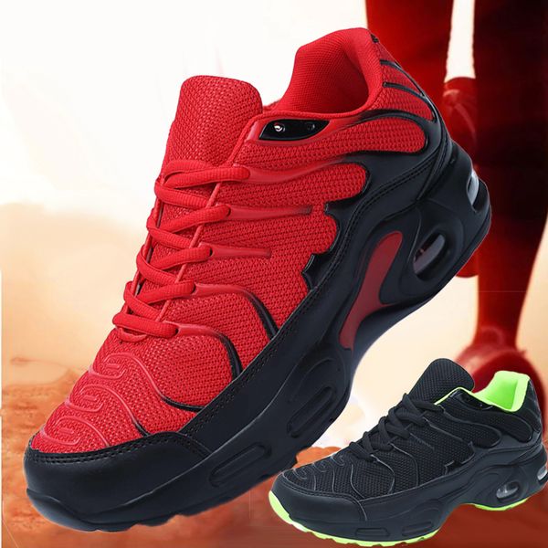 2020 new men's running shoes 47 yards sports shoes black air cushion mesh casual 46 yards red fashion trend 
2020 new men's running shoes 47 yards sports shoes black air cushion mesh casual 46 yards red fashion trend