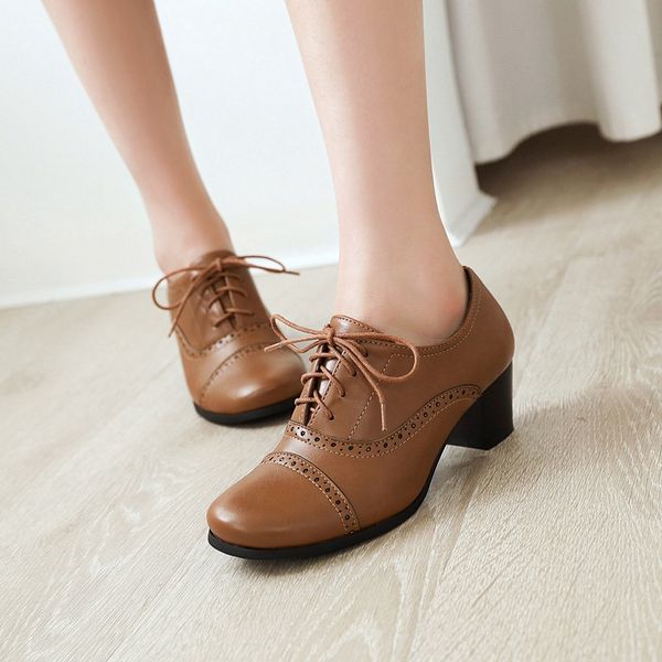 sarairis 2020 nueva moda tacones cuadrados oficina dama zapatos de plataforma de mujer dropship encaje-up primavera/otoño zapatos mujeres, Black
sarairis 2020 nueva moda tacones cuadrados oficina dama zapatos de plataforma de mujer dropship encaje-up primavera/otoño zapatos mujeres, Black