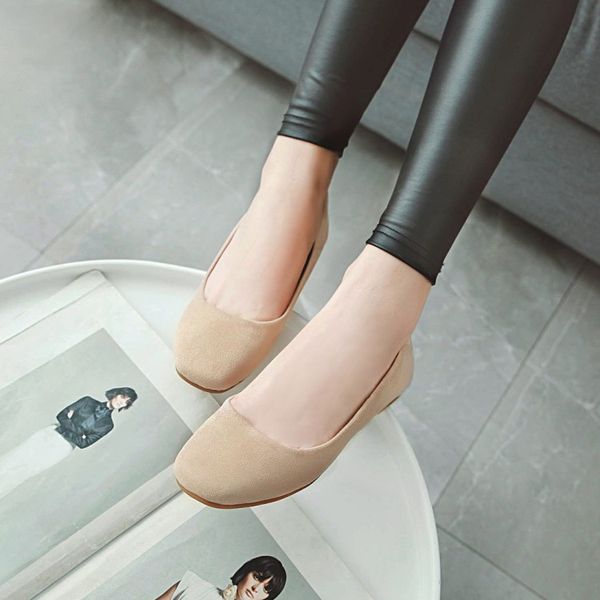 big size 9 11 12 ladies high heels women shoes woman pumps square-headed sweet suede shoes with shallow mouth, Black
big size 9 11 12 ladies high heels women shoes woman pumps square-headed sweet suede shoes with shallow mouth, Black