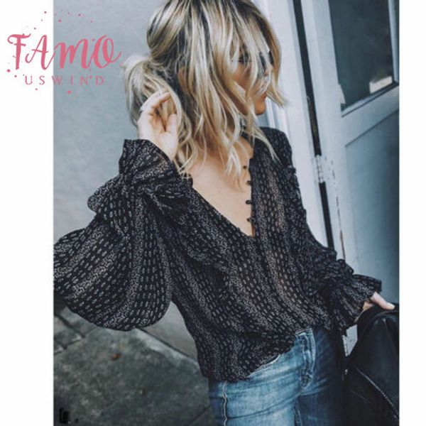 women casual v neck boho hippie striped long sleeve elastic flare sleeve loose t shirt, White
women casual v neck boho hippie striped long sleeve elastic flare sleeve loose t shirt, White