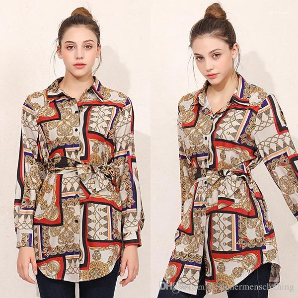 neck panelled long sleeve shirts irregular designer shirt womens spring autumn printed blouses lapel, White
neck panelled long sleeve shirts irregular designer shirt womens spring autumn printed blouses lapel, White