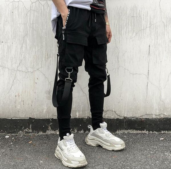 new 2019 men's clothing fashion hair stylist street evening show elastic harem pants costumes, Black
new 2019 men's clothing fashion hair stylist street evening show elastic harem pants costumes, Black
