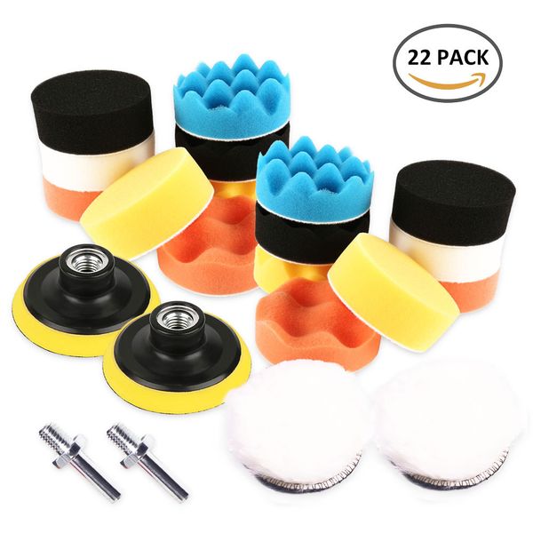 car polishing pad sponge buffing waxing boat car polish buffer drill wheel polisher removes scratches for washer
car polishing pad sponge buffing waxing boat car polish buffer drill wheel polisher removes scratches for washer