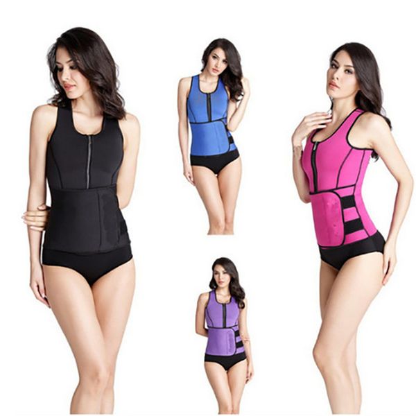 s-4xl neoprene body shaper women slimming vest thermo fitness trainer neoprene sauna vest adjustable waist trainer body shapers, Blue
s-4xl neoprene body shaper women slimming vest thermo fitness trainer neoprene sauna vest adjustable waist trainer body shapers, Blue