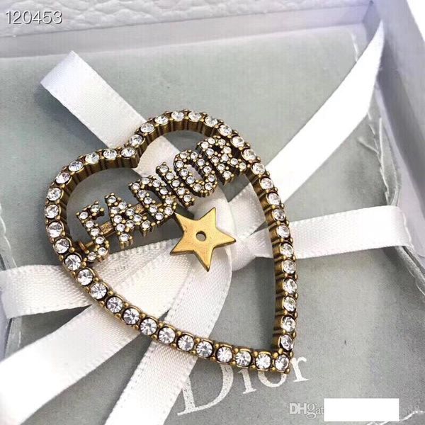 classic brass material love heart chamr brooch for women party fashion designer gift ps7045m, Gray
classic brass material love heart chamr brooch for women party fashion designer gift ps7045m, Gray