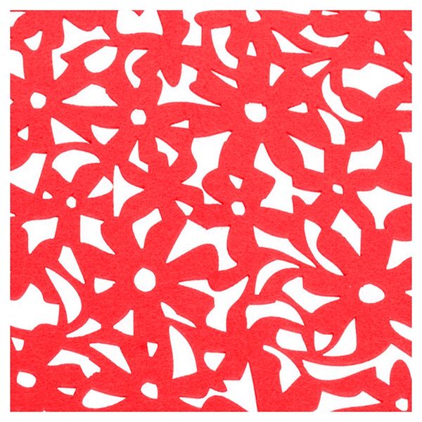 round laser cut flower felt placemats kitchen dinner table cup mats cushion red mats pads
round laser cut flower felt placemats kitchen dinner table cup mats cushion red mats pads