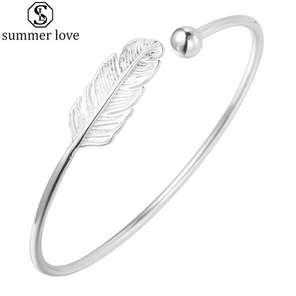 trendy 925 sterling silver leaf charm bracelets & bangles for women open adjustable bracelet fashion wedding valentine's day gift jewel, Black
trendy 925 sterling silver leaf charm bracelets & bangles for women open adjustable bracelet fashion wedding valentine's day gift jewel, Black