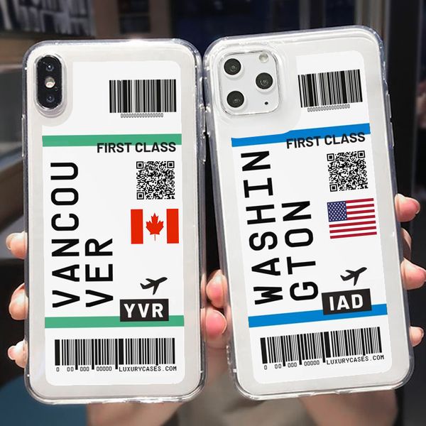 cute air ticket first class phone case for iphone 11pro max 7 8 plus x xr xs max flight ticket letter soft silicone back cover
cute air ticket first class phone case for iphone 11pro max 7 8 plus x xr xs max flight ticket letter soft silicone back cover