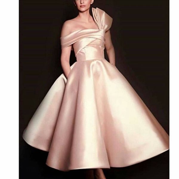 new arrival ball gown short evening dress tea length satin pink arabic evening gown formal dress party vestidos elegantes, Black;red
new arrival ball gown short evening dress tea length satin pink arabic evening gown formal dress party vestidos elegantes, Black;red