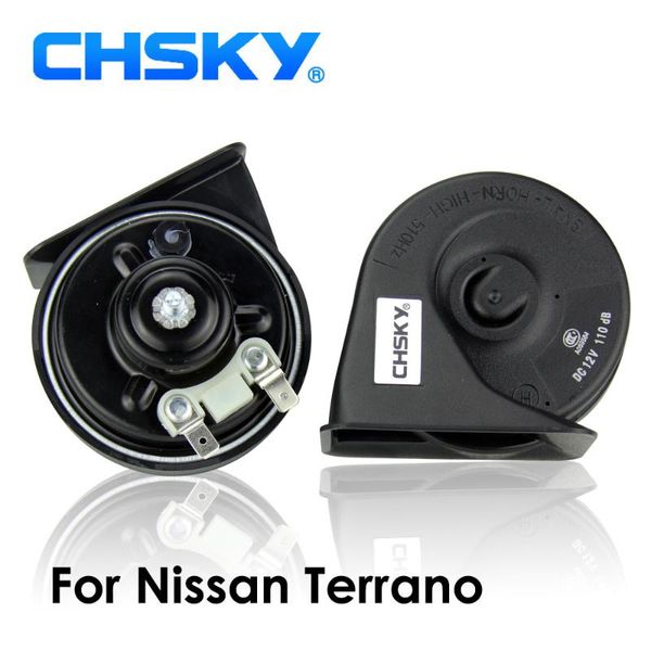 chsky car horn snail type horn for terrano 1985 to 2004 12v loudness 110-129db auto long life time high low klaxon
chsky car horn snail type horn for terrano 1985 to 2004 12v loudness 110-129db auto long life time high low klaxon
