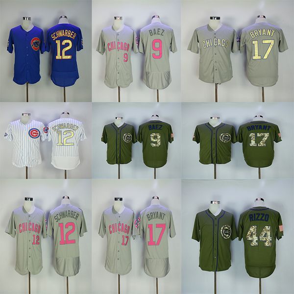 Men's Chicago 44 Anthony Rizzo Jerseys 9 Javier Baez 12 Kyle Schwarber 17 Kris Bryant Mother's Day Memorial Day Baseball Jersey
Men's Chicago 44 Anthony Rizzo Jerseys 9 Javier Baez 12 Kyle Schwarber 17 Kris Bryant Mother's Day Memorial Day Baseball Jersey