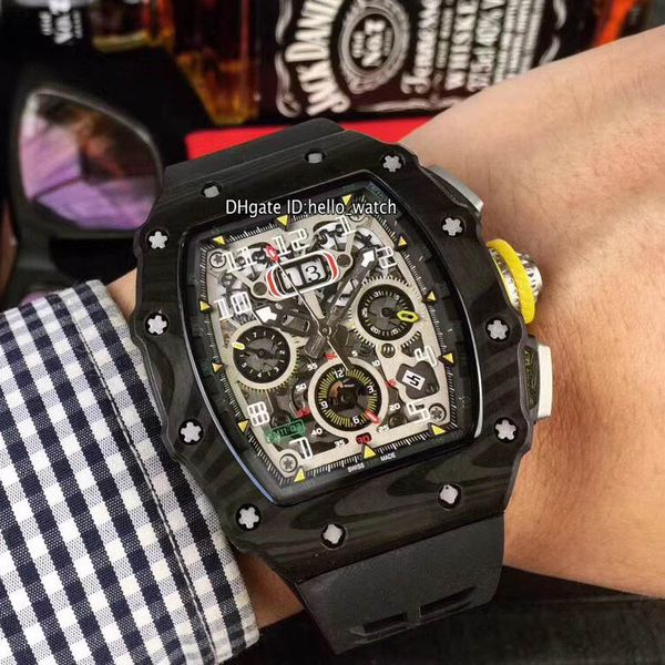 best edition new carbon fiber case flyback chrono big date rm11-03 mclaren f1 011 автоматические мужские часы с резиновым ремешком часы hell, Slivery;brown
best edition new carbon fiber case flyback chrono big date rm11-03 mclaren f1 011 автоматические мужские часы с резиновым ремешком часы hell, Slivery;brown
