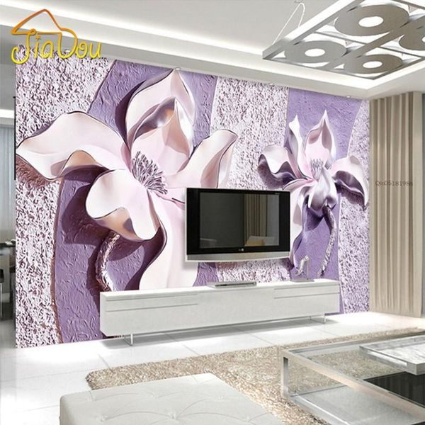 customize any size 3d relief purple magnolia bedroom tv background wall paper home decor living room non-woven mural wallpaper
customize any size 3d relief purple magnolia bedroom tv background wall paper home decor living room non-woven mural wallpaper