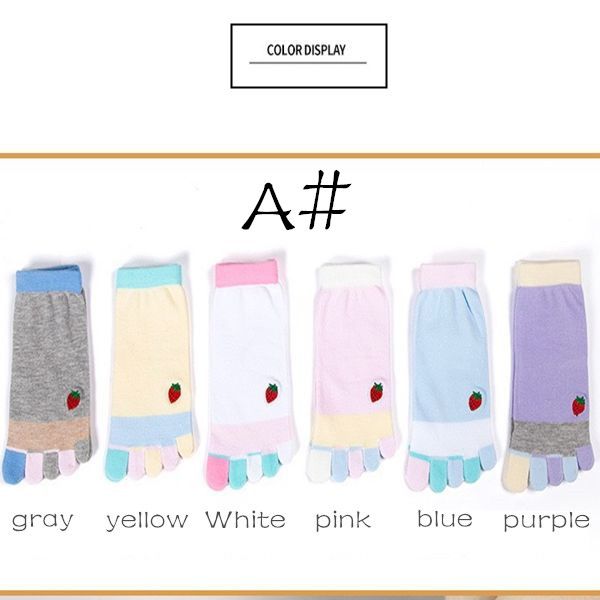 designer perfect ladies cartoon five finger socks cute printed women pure cotton breathable color toe middle tube split toe socks
designer perfect ladies cartoon five finger socks cute printed women pure cotton breathable color toe middle tube split toe socks