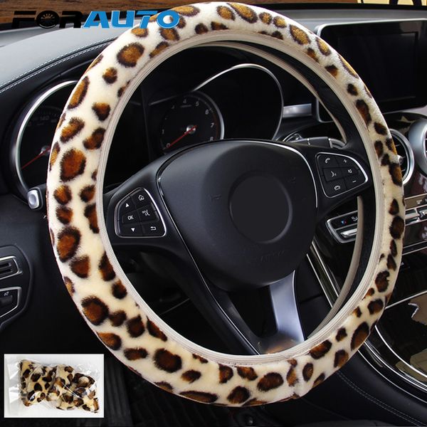 forauto car steering wheel cover steering covers soft warm plush universal car-styling winter elastic 37-38cm auto accessories
forauto car steering wheel cover steering covers soft warm plush universal car-styling winter elastic 37-38cm auto accessories