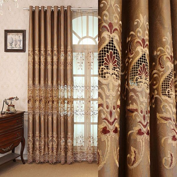 european and american style royal coffee color luxury curtains for living room bedroom window curtain kitchen/l m041#4
european and american style royal coffee color luxury curtains for living room bedroom window curtain kitchen/l m041#4