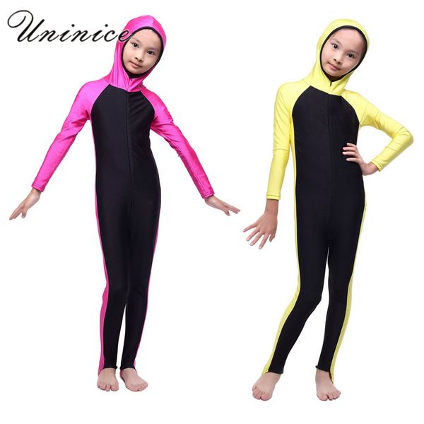children's one-piece swimsuit muslim arabic long sleeve modest swimwear hooded hijab girls' swimming clothes child swimsuit, Red
children's one-piece swimsuit muslim arabic long sleeve modest swimwear hooded hijab girls' swimming clothes child swimsuit, Red