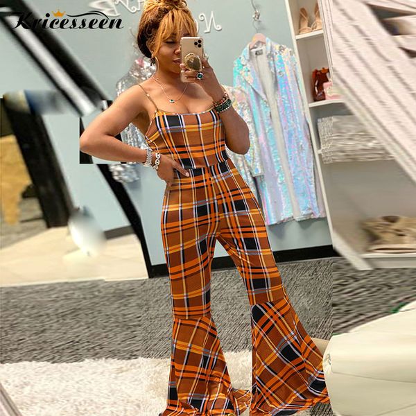 kricesseen summer plaid flare long pants jumpsuit new women strap one piece romper overalls wide leg trousers jumpsuit, Black;white
kricesseen summer plaid flare long pants jumpsuit new women strap one piece romper overalls wide leg trousers jumpsuit, Black;white