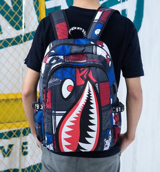 camo leopard shark mouth backpacks teenagers student school book bag outdoor travel backpack lapbags graffiti anime shark packs
camo leopard shark mouth backpacks teenagers student school book bag outdoor travel backpack lapbags graffiti anime shark packs