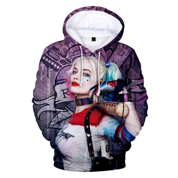 haha joker and quinn 3d print hoodies sweatshirt women/men hip hop funny movie streetwear hoodies for couples clothes, Black
haha joker and quinn 3d print hoodies sweatshirt women/men hip hop funny movie streetwear hoodies for couples clothes, Black