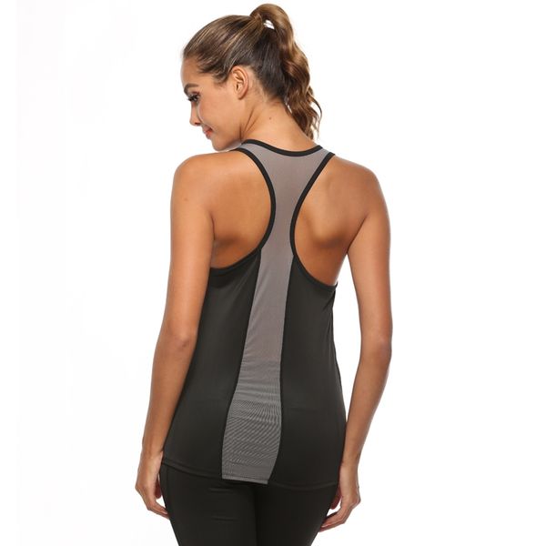 women sports camisole lady sleeveless patchwork quick drying comfortable mesh casual vest tank gym yoga clothing, Black;blue
women sports camisole lady sleeveless patchwork quick drying comfortable mesh casual vest tank gym yoga clothing, Black;blue