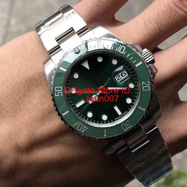 dp factory watches 116610 116610lv automatic green dial ceramic bezel mens watch 316l stainless steel watches 40mm, Slivery;brown
dp factory watches 116610 116610lv automatic green dial ceramic bezel mens watch 316l stainless steel watches 40mm, Slivery;brown