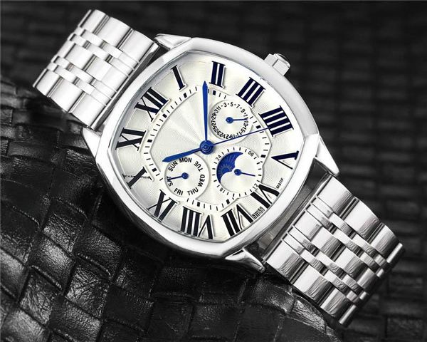 wholesale mens luxury watch brand drive de series all dial work stainless steel designer watches quartz movement male sport wristwatch clock, Slivery;brown
wholesale mens luxury watch brand drive de series all dial work stainless steel designer watches quartz movement male sport wristwatch clock, Slivery;brown