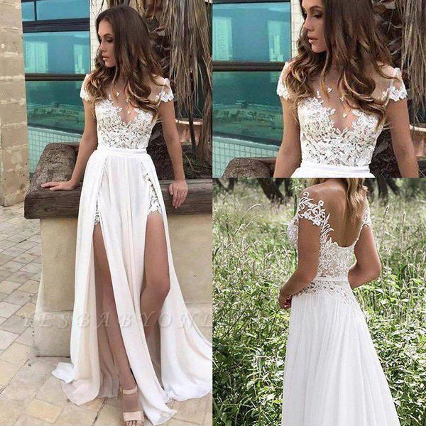 2020 berta splits wedding dresses lace v neck short sleeves backless a line bridal dress plus size beach country simple wedding gowns bc3060, White
2020 berta splits wedding dresses lace v neck short sleeves backless a line bridal dress plus size beach country simple wedding gowns bc3060, White