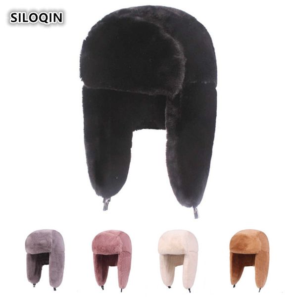 siloqin lady brands hat women's winter hat plus velvet thick bomber hats cycling windproof earmuffs cap for women warm ski caps, Blue;gray
siloqin lady brands hat women's winter hat plus velvet thick bomber hats cycling windproof earmuffs cap for women warm ski caps, Blue;gray