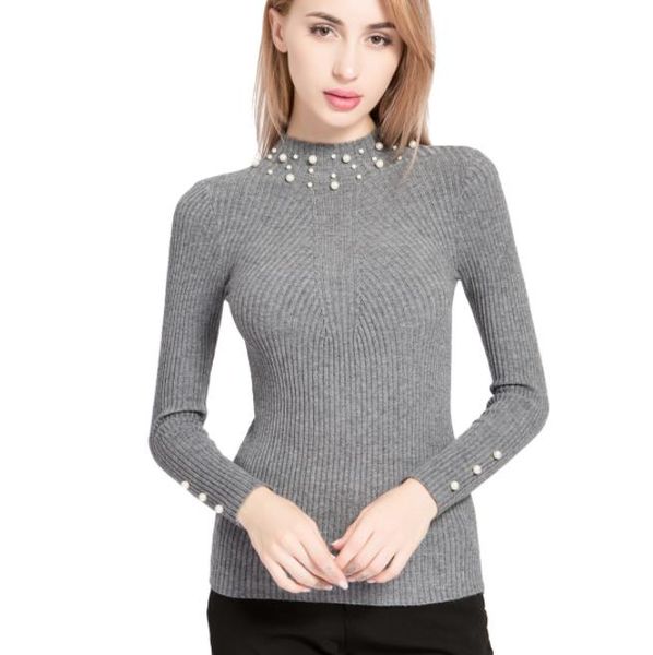 fashion beading turtleneck sweater women slim long sleeve jumper cashmere cotton blend pull homme streetwear pullover sweater, White;black
fashion beading turtleneck sweater women slim long sleeve jumper cashmere cotton blend pull homme streetwear pullover sweater, White;black