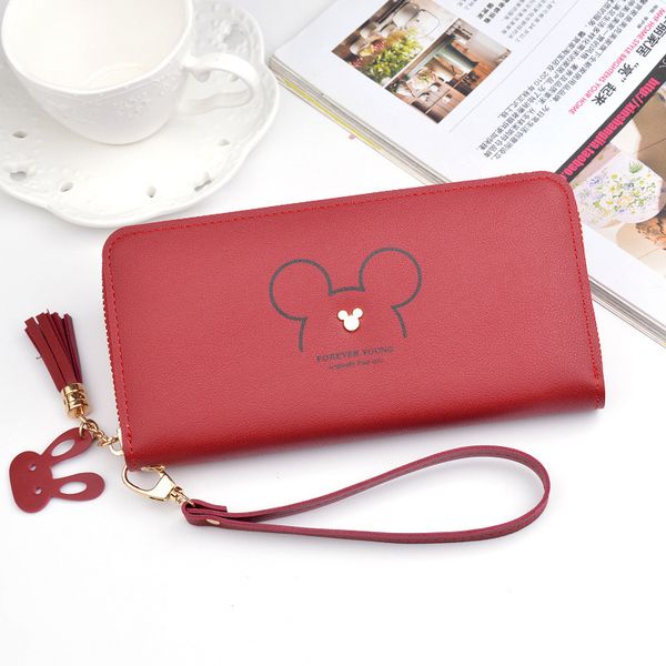 casual women long wallet female coin multi pockets money dollarcard holder purses for ms fashion style wallet card holder, Red;black
casual women long wallet female coin multi pockets money dollarcard holder purses for ms fashion style wallet card holder, Red;black