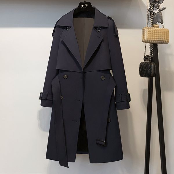 women black trench outwear waistcoat windbreaker plus-size autumn femme women new thin long for high-quality, Tan;black
women black trench outwear waistcoat windbreaker plus-size autumn femme women new thin long for high-quality, Tan;black