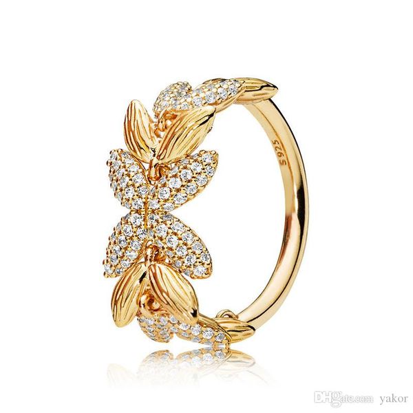 new 18k yellow gold cz diamond ring set original box for pandora real 925 silver new fashion luxury wedding ring for women, Slivery;golden
new 18k yellow gold cz diamond ring set original box for pandora real 925 silver new fashion luxury wedding ring for women, Slivery;golden