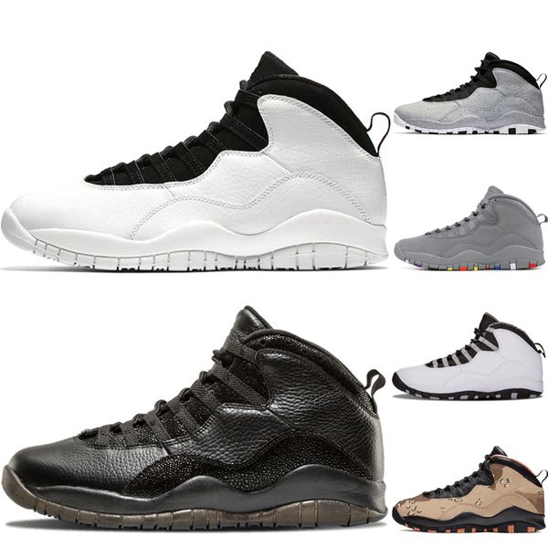 new arrive 10 10s basketball shoes designer men sneakers im back black chicago cement cool grey desert cat sport trainers size 40-47
new arrive 10 10s basketball shoes designer men sneakers im back black chicago cement cool grey desert cat sport trainers size 40-47