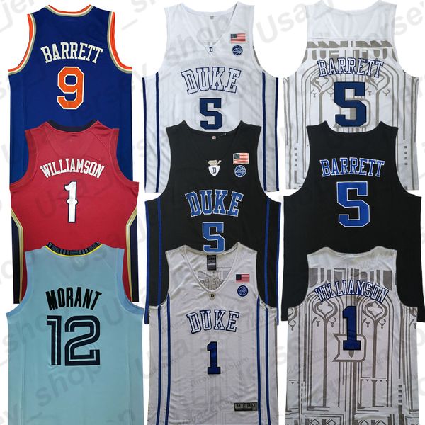ncaa duke blue devils zion williamson jersey r.j. 9 barrett ja 12 morant university basketball jerseys, Black;red
ncaa duke blue devils zion williamson jersey r.j. 9 barrett ja 12 morant university basketball jerseys, Black;red