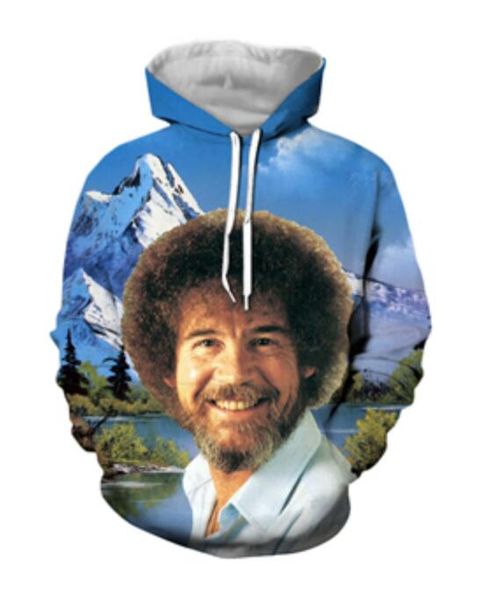2020 new fashion sweatshirt men/women hoodies bob ross celebrity funny print 3d sweatshirts mh0351, Black
2020 new fashion sweatshirt men/women hoodies bob ross celebrity funny print 3d sweatshirts mh0351, Black