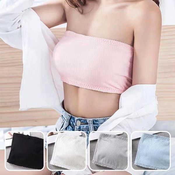 womens strapless antiskid bra 1pc popular chest wrap summer 2019 new girls, Red;black
womens strapless antiskid bra 1pc popular chest wrap summer 2019 new girls, Red;black