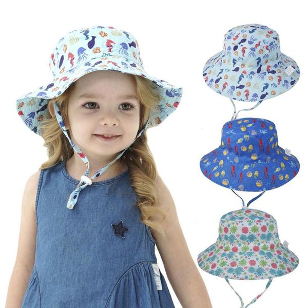 kids floral dinosaur print adjustable wide brim anti-uv bucket cap beach sun hat sthe flying spit for summer, Blue;gray
kids floral dinosaur print adjustable wide brim anti-uv bucket cap beach sun hat sthe flying spit for summer, Blue;gray