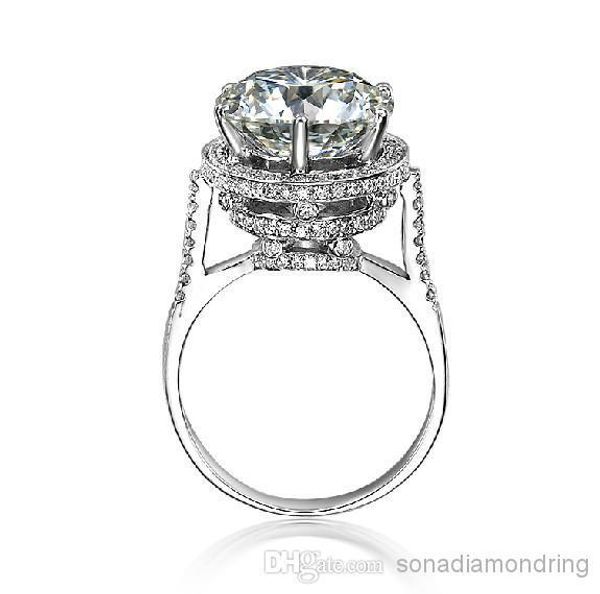 wholesale - glaring 5ct sona synthetic diamond finger rings for women 18k white gold plated 925 sterling silver wedding ring, Golden;silver
wholesale - glaring 5ct sona synthetic diamond finger rings for women 18k white gold plated 925 sterling silver wedding ring, Golden;silver