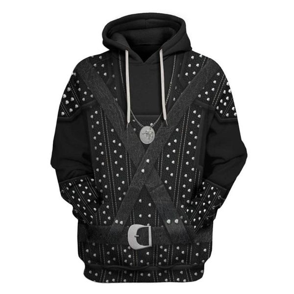 geralt hoodie 3d print zipper hoodies men women sweatshirts hood pullover, Black 
geralt hoodie 3d print zipper hoodies men women sweatshirts hood pullover, Black