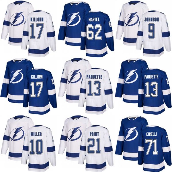 Tampa Bay Lightning Anthony Cirelli Tyler Johnson Alex Killorn Danick Martel J.T. Miller Cedric Paquette Brayden Point Stamkos Hockey Jersey
Tampa Bay Lightning Anthony Cirelli Tyler Johnson Alex Killorn Danick Martel J.T. Miller Cedric Paquette Brayden Point Stamkos Hockey Jersey