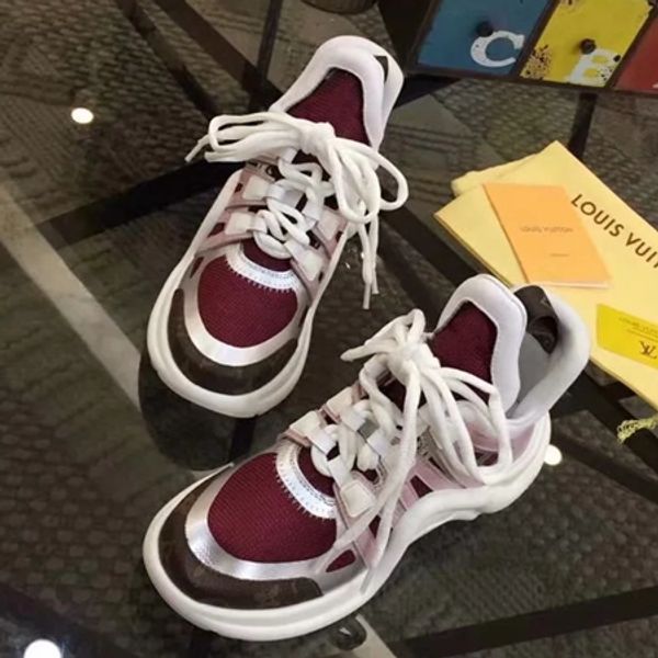 with box sneaker casual shoes trainers fashion sports shoes trainers shoes for woman dhl by toy99 lx25001, Black;red
with box sneaker casual shoes trainers fashion sports shoes trainers shoes for woman dhl by toy99 lx25001, Black;red