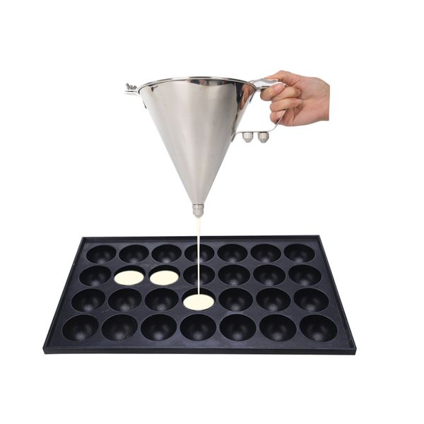 1.75l большой нержавеющей стали воронка octopus balls инструмент с rack регулировка выходного размера выпечки диспенсер приготовление кухни
1.75l большой нержавеющей стали воронка octopus balls инструмент с rack регулировка выходного размера выпечки диспенсер приготовление кухни