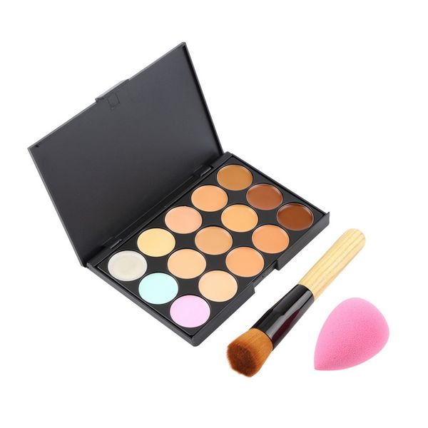new concealer face primer cream contour palette makeup corrector base palette sponge puff powder brush
new concealer face primer cream contour palette makeup corrector base palette sponge puff powder brush