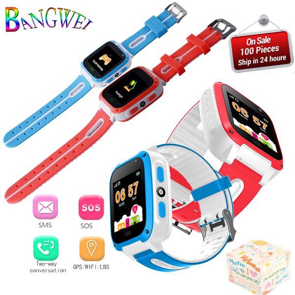 2019 new waterproof children's smart watch digital watch voice chat sos emergency help support sim card large capacity battery, Blue
2019 new waterproof children's smart watch digital watch voice chat sos emergency help support sim card large capacity battery, Blue