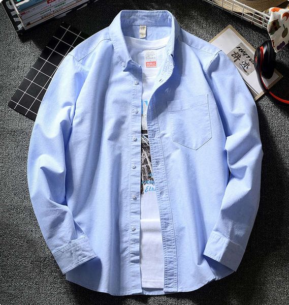 korean version of men's casual oxford white shirt japanese fashion brand youth students long-sleeved trend harajuku spring, White;black
korean version of men's casual oxford white shirt japanese fashion brand youth students long-sleeved trend harajuku spring, White;black