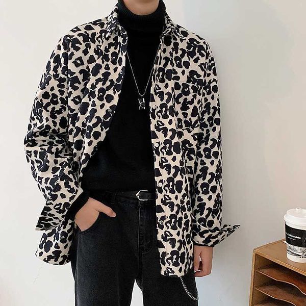 autumn new thick leopard shirt men fashion casual long-sleeved shirt streetwear hip-hop loose leopard jacket coat men -2xl, White;black
autumn new thick leopard shirt men fashion casual long-sleeved shirt streetwear hip-hop loose leopard jacket coat men -2xl, White;black