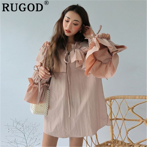 rugod korean ruffles loose women dress fashion v neck butterfly sleeve oversized dress ladies boho style party beach mini dress, Black;gray
rugod korean ruffles loose women dress fashion v neck butterfly sleeve oversized dress ladies boho style party beach mini dress, Black;gray